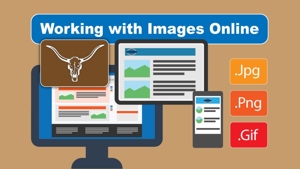 Working with images online