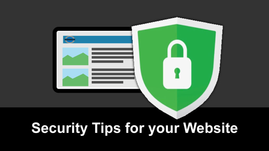 Website security tips from Gleneden Ridge Design